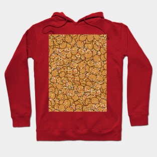 Italian Struffoli Sprinkle Doughnut Pattern Hoodie